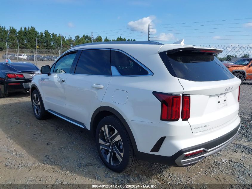 2023 Kia Sorento Plug-In Hybrid Sx Prestige VIN: KNDRMDLH7P5221497 Lot: 40125412