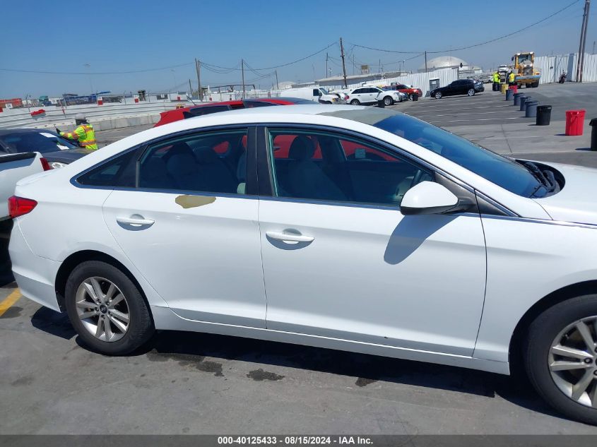 2016 Hyundai Sonata Se VIN: 5NPE24AF5GH403074 Lot: 40125433