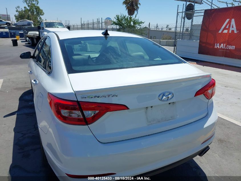 2016 Hyundai Sonata Se VIN: 5NPE24AF5GH403074 Lot: 40125433