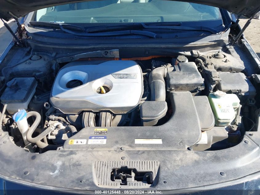 2017 Hyundai Sonata Hybrid/Se VIN: KMHE24L15HA059672 Lot: 40125448