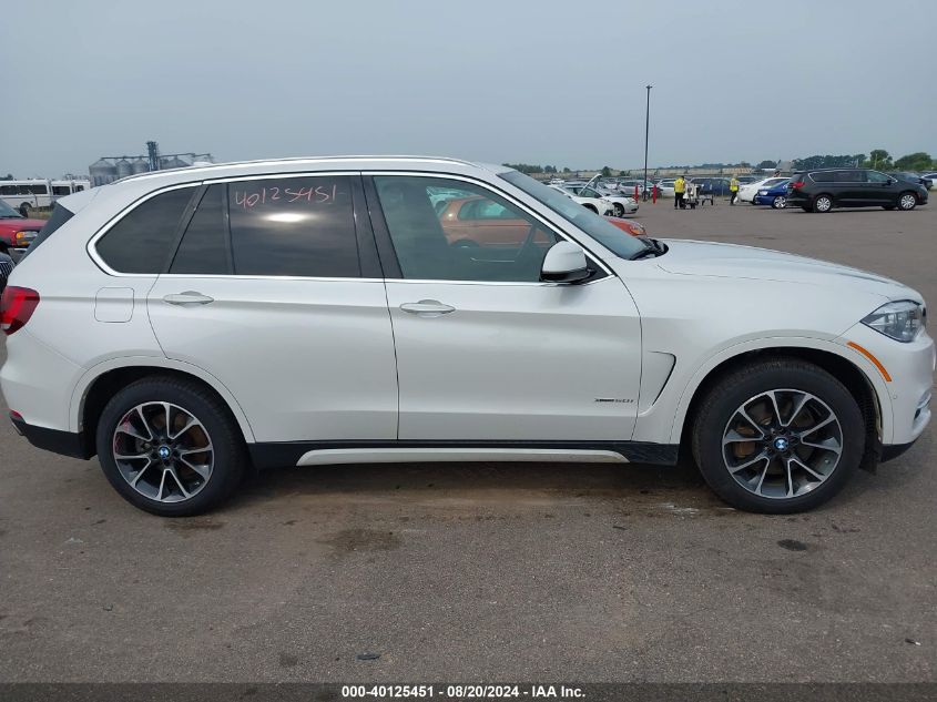 2017 BMW X5 xDrive50I VIN: 5UXKR6C51H0J84495 Lot: 40125451