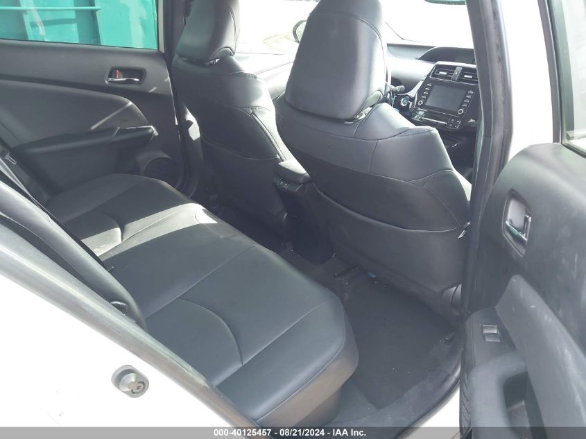 2020 Toyota Prius Xle Awd-E VIN: JTDL9RFUXL3021698 Lot: 40125457
