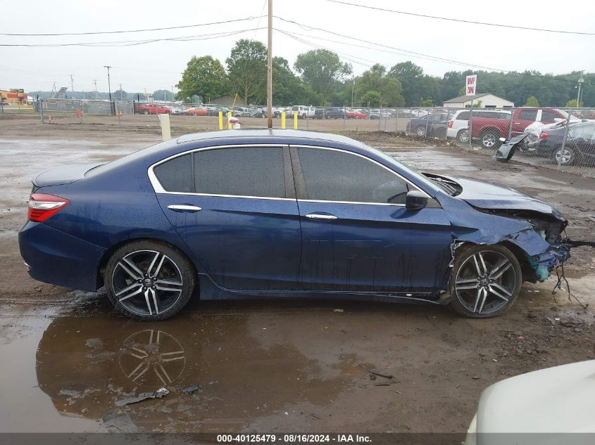 1HGCR2F59GA038110 2016 Honda Accord Sport