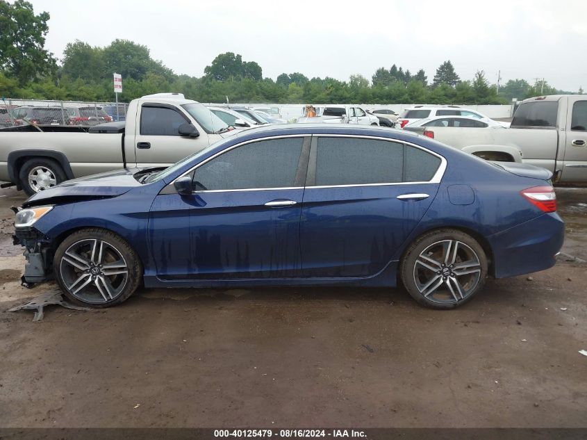 1HGCR2F59GA038110 2016 Honda Accord Sport