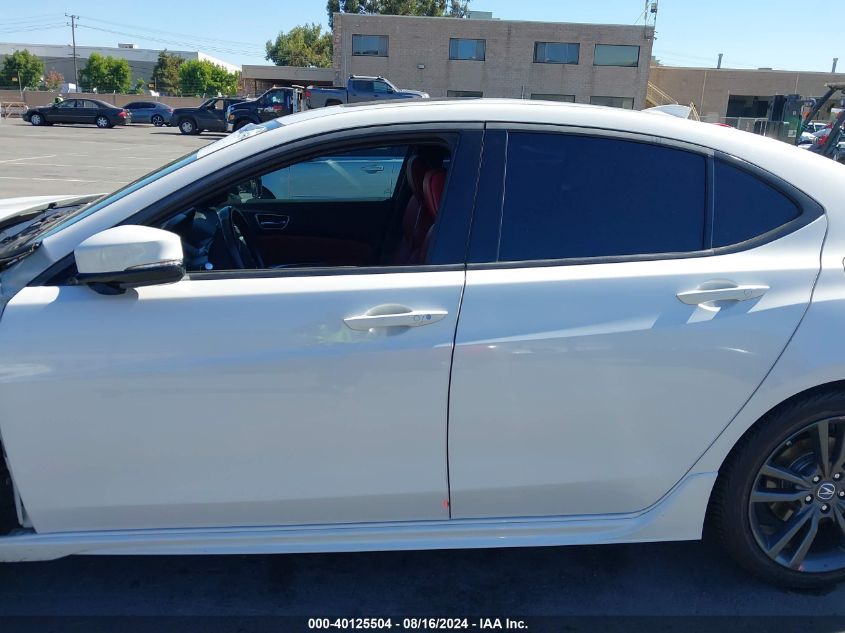 2019 Acura Tlx Tech A-Spec Pkgs VIN: 19UUB2F64KA005252 Lot: 40125504