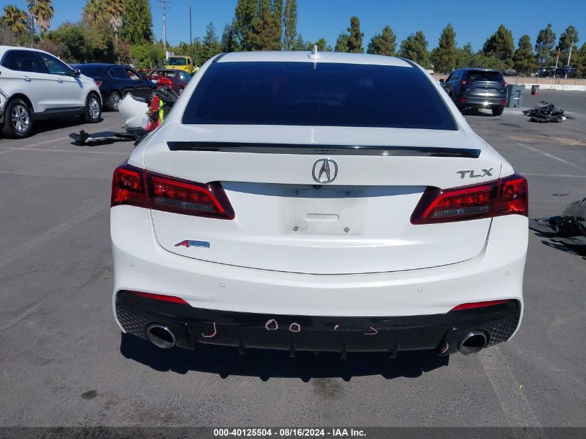 2019 Acura Tlx Tech A-Spec Pkgs VIN: 19UUB2F64KA005252 Lot: 40125504