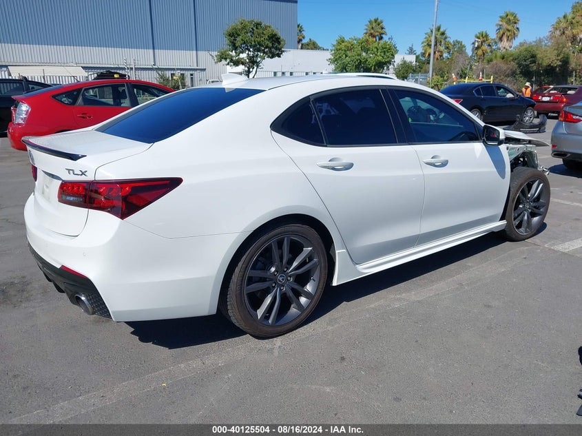 VIN 19UUB2F64KA005252 2019 ACURA TLX TECH   A-SPEC PKGS