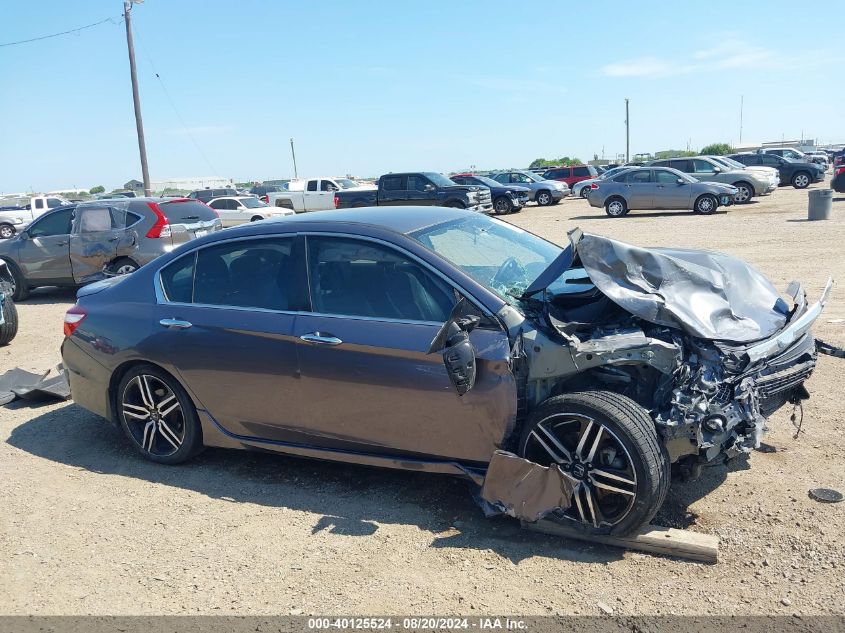 2016 Honda Accord Sport VIN: 1HGCR2F54GA023451 Lot: 40125524