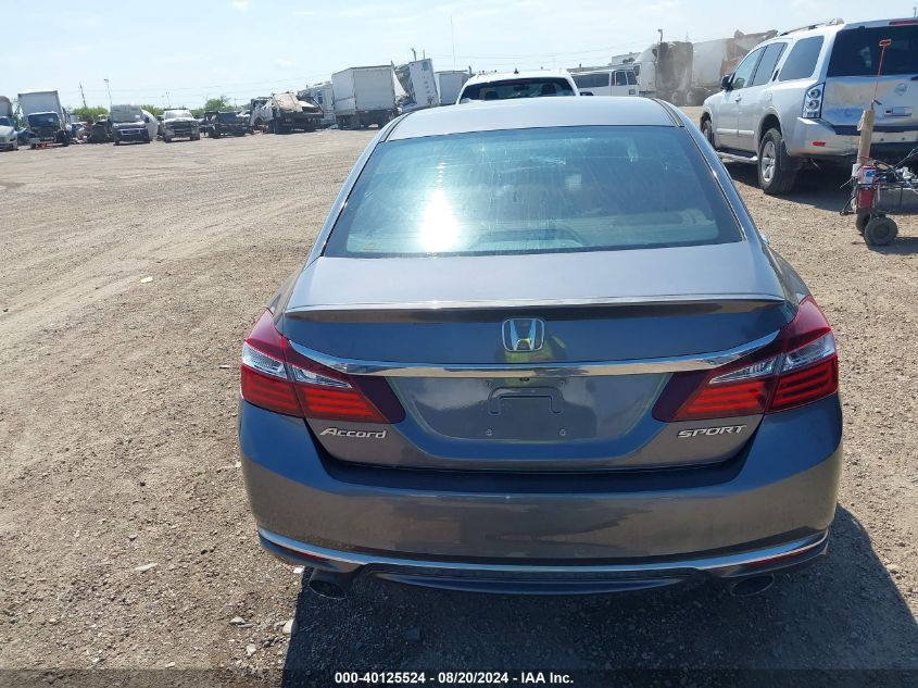 2016 Honda Accord Sport VIN: 1HGCR2F54GA023451 Lot: 40125524