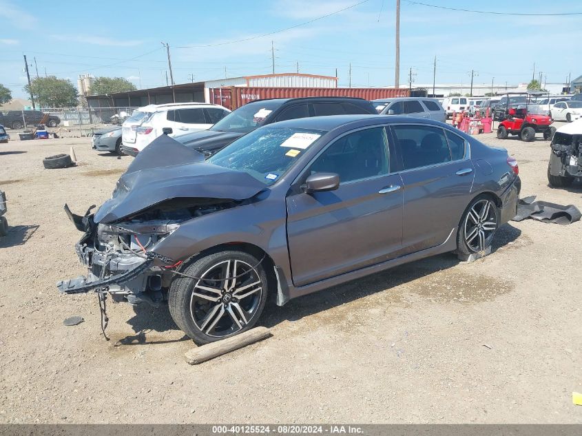 2016 Honda Accord Sport VIN: 1HGCR2F54GA023451 Lot: 40125524