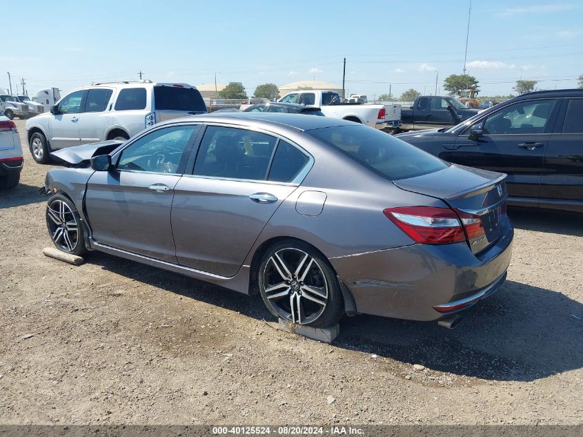 2016 Honda Accord Sport VIN: 1HGCR2F54GA023451 Lot: 40125524