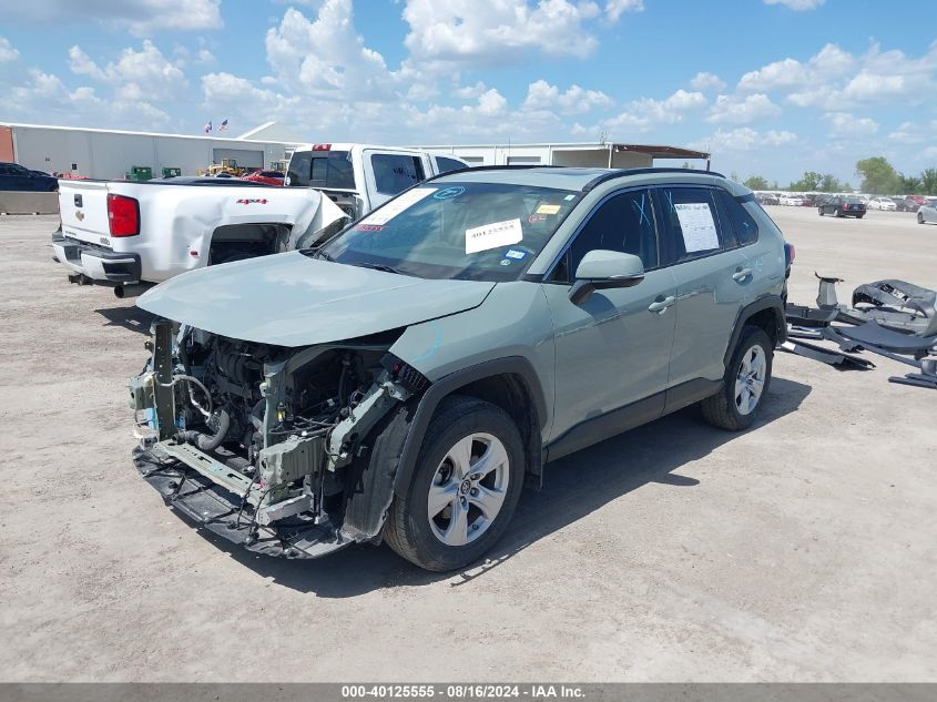 2019 Toyota Rav4 Xle VIN: 2T3W1RFV2KW046555 Lot: 40125555