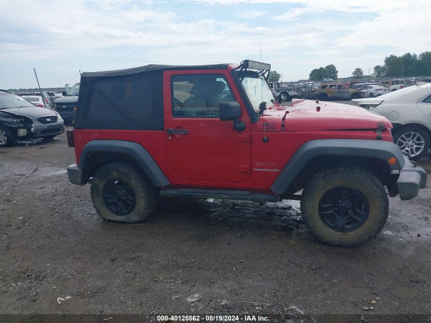 2010 Jeep Wrangler Sport VIN: 1J4AA2D11AL199098 Lot: 40125562