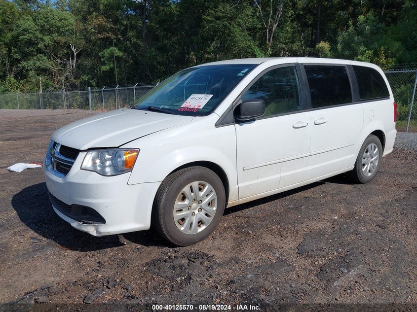 2016 DODGE GRAND CARAVAN SE - 2C4RDGBGXGR122802