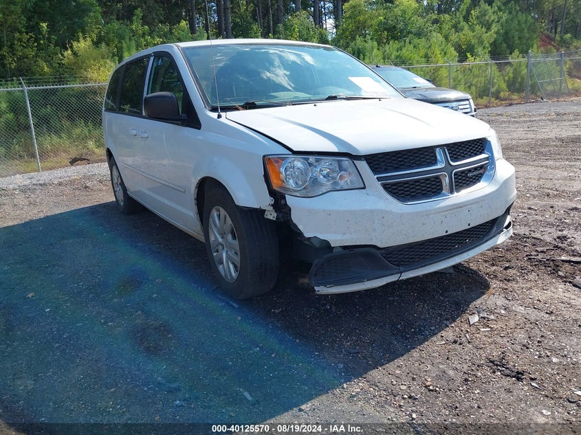 2016 DODGE GRAND CARAVAN SE - 2C4RDGBGXGR122802