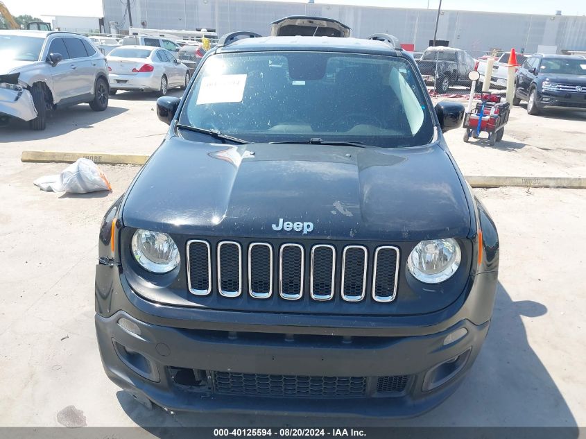 2017 Jeep Renegade Latitude Fwd VIN: ZACCJABB8HPE82611 Lot: 40125594