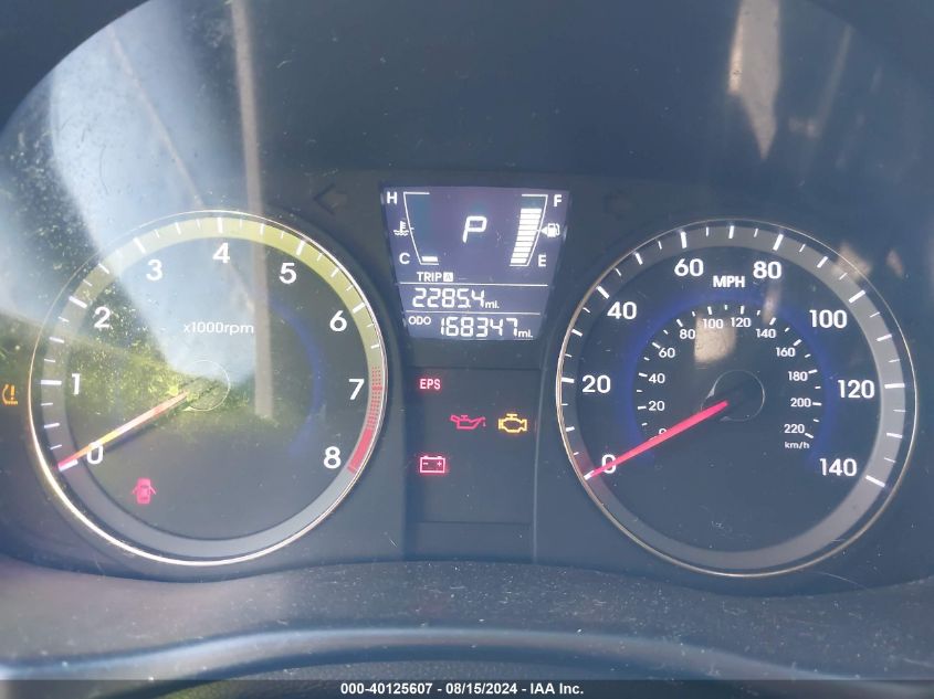 2013 Hyundai Accent Gs VIN: KMHCT5AE1DU138362 Lot: 40125607