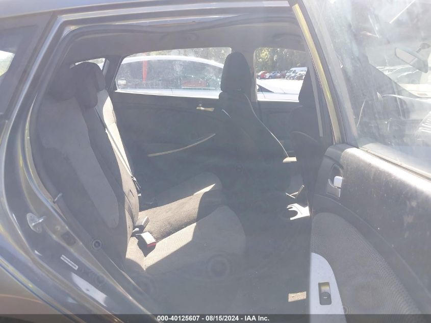 2013 Hyundai Accent Gs VIN: KMHCT5AE1DU138362 Lot: 40125607