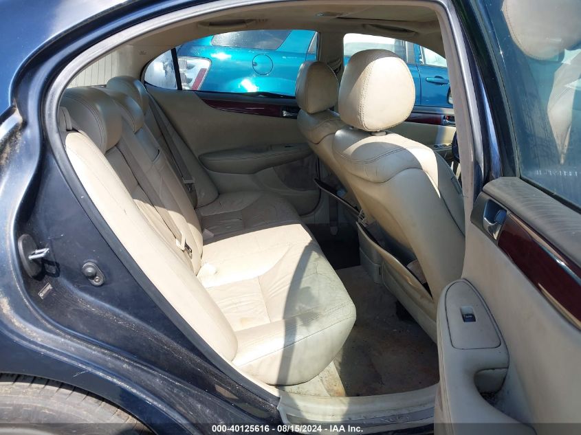 2004 Lexus Es 330 330 VIN: JTHBA30G140006897 Lot: 40125616