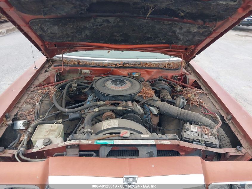 1977 Chrysler Newport VIN: CL41N7D192138 Lot: 40125619