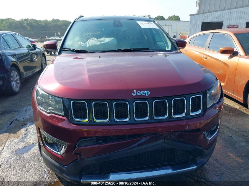 2020 Jeep Compass Limited 4X4 VIN: 3C4NJDCB9LT249105 Lot: 40125620