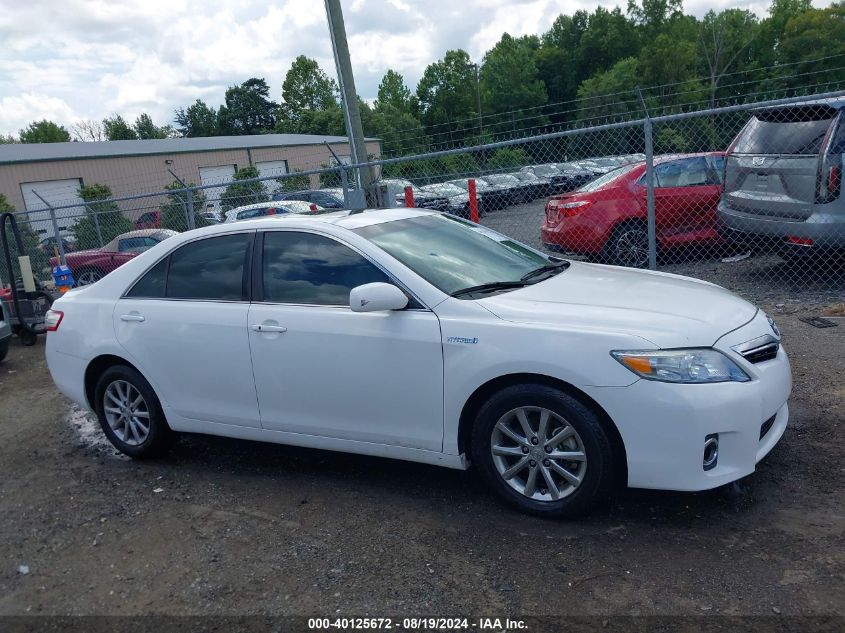 2011 Toyota Camry Hybrid VIN: 4T1BB3EK5BU142771 Lot: 40125672