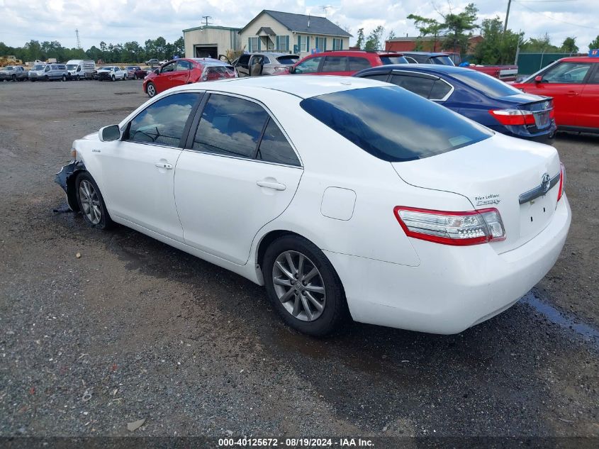 2011 Toyota Camry Hybrid VIN: 4T1BB3EK5BU142771 Lot: 40125672