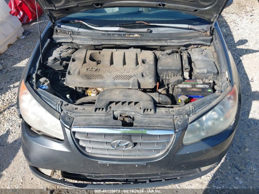 2007 Hyundai Elantra Gls/Limited/Se VIN: KMHDU46D87U159709 Lot: 40125673