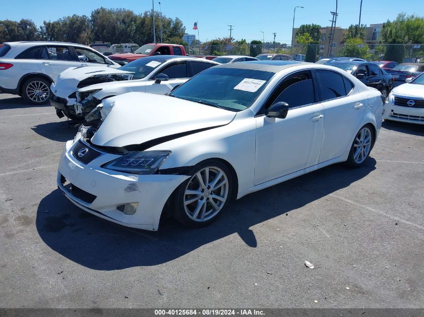 2006 Lexus Is 250 VIN: JTHBK262562001633 Lot: 40125684