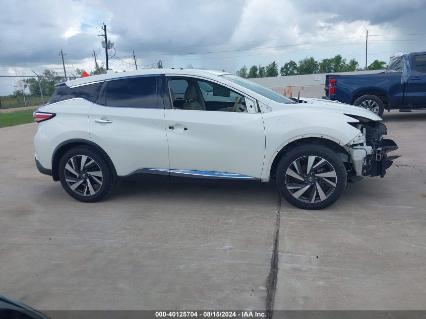 2018 Nissan Murano Platinum VIN: 5N1AZ2MG5JN101077 Lot: 40125704