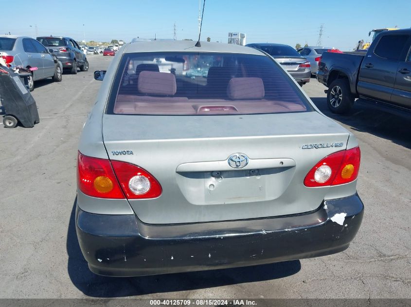 2004 Toyota Corolla Ce VIN: 1NXBR32E84Z193601 Lot: 40125709