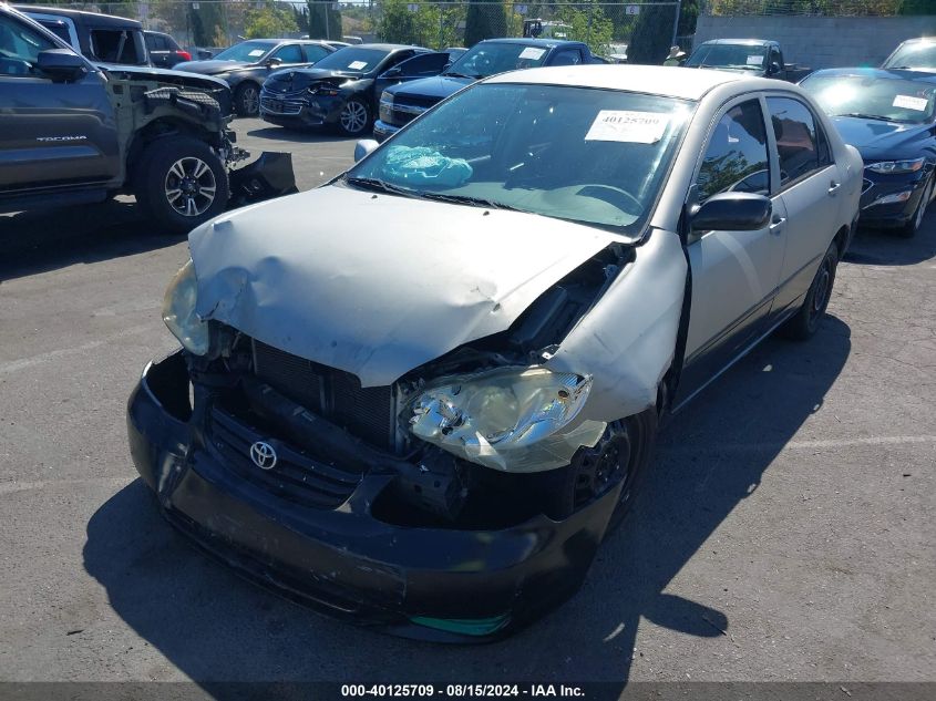 2004 Toyota Corolla Ce VIN: 1NXBR32E84Z193601 Lot: 40125709