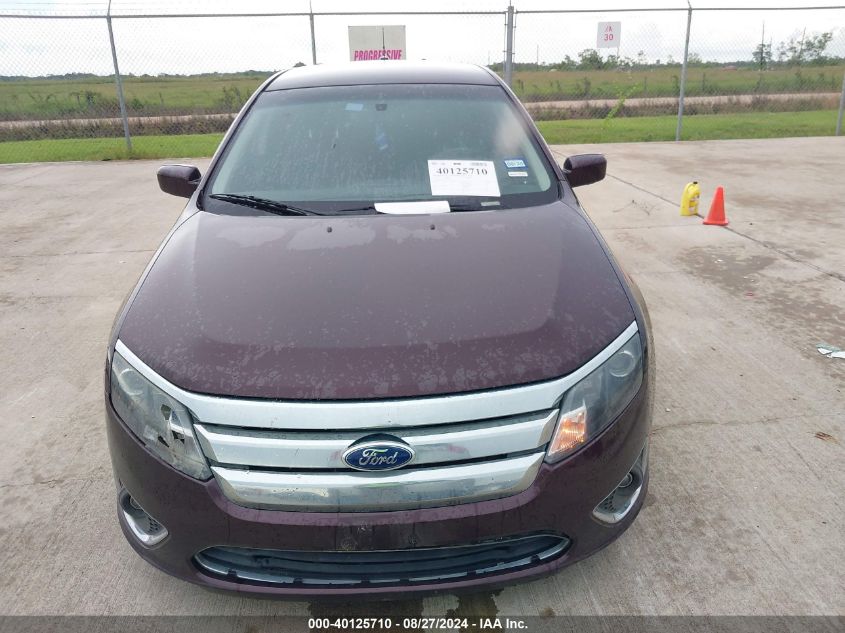 2011 Ford Fusion Sel VIN: 3FAHP0JA6BR304724 Lot: 40125710