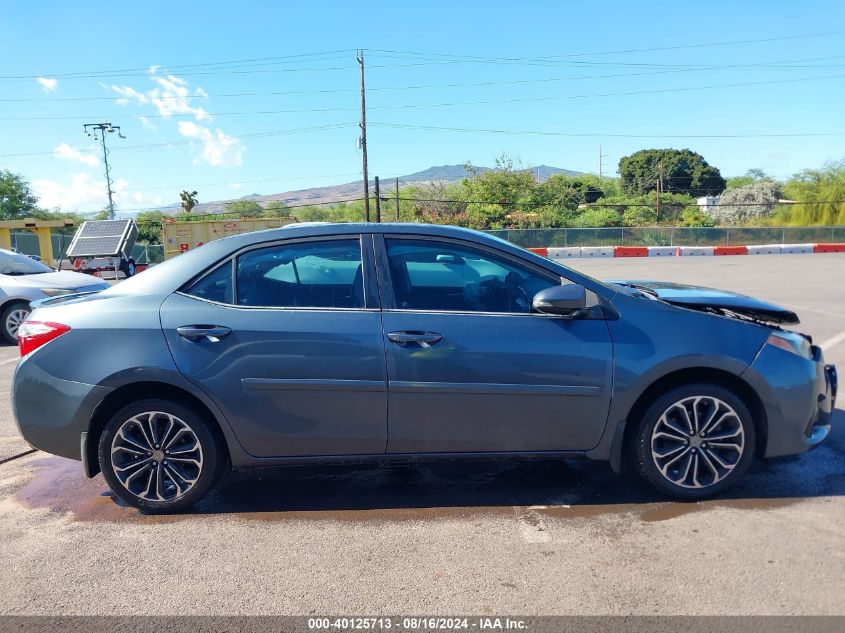 2015 Toyota Corolla S/S Plus/S Premium VIN: 5YFBURHE0FP357534 Lot: 40125713