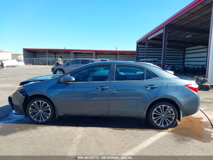 2015 Toyota Corolla S/S Plus/S Premium VIN: 5YFBURHE0FP357534 Lot: 40125713