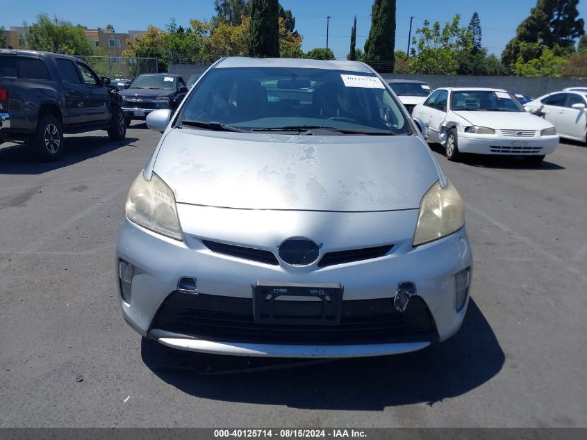 2013 Toyota Prius Two VIN: JTDKN3DUXD1651516 Lot: 40125714