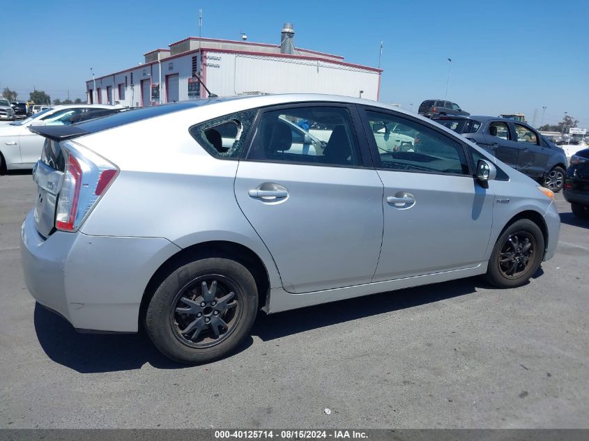 2013 Toyota Prius Two VIN: JTDKN3DUXD1651516 Lot: 40125714