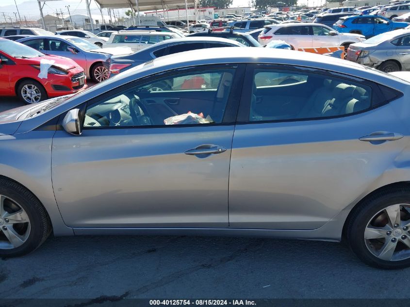 2013 Hyundai Elantra Gls VIN: KMHDH4AE5DU916923 Lot: 40125754