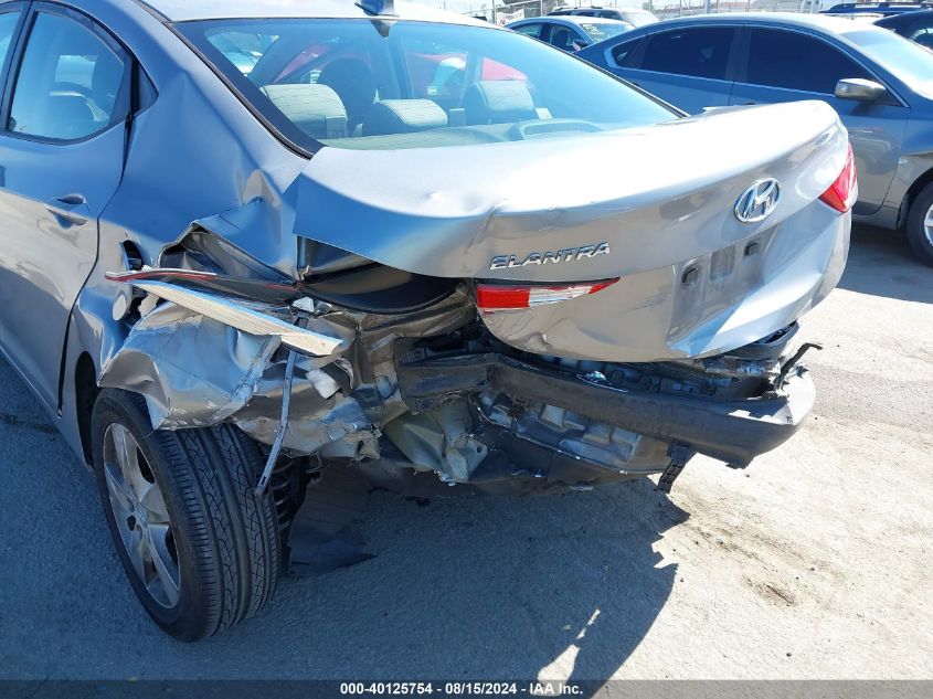 2013 Hyundai Elantra Gls VIN: KMHDH4AE5DU916923 Lot: 40125754