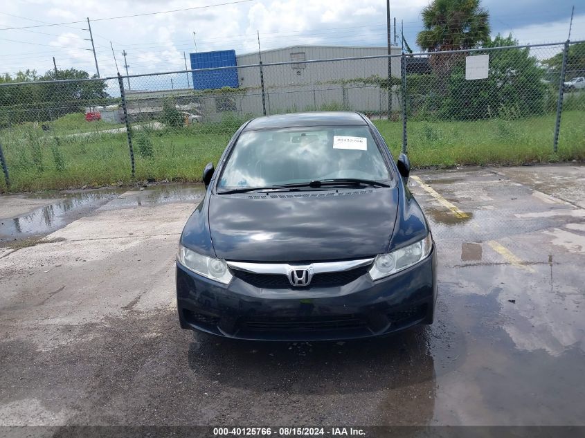 2010 Honda Civic Lx VIN: 19XFA1F5XAE086555 Lot: 40125766