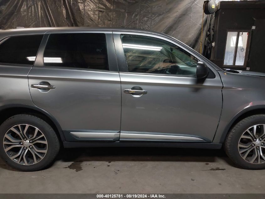 2017 Mitsubishi Outlander Es VIN: JA4AZ2A32HZ049037 Lot: 40125781