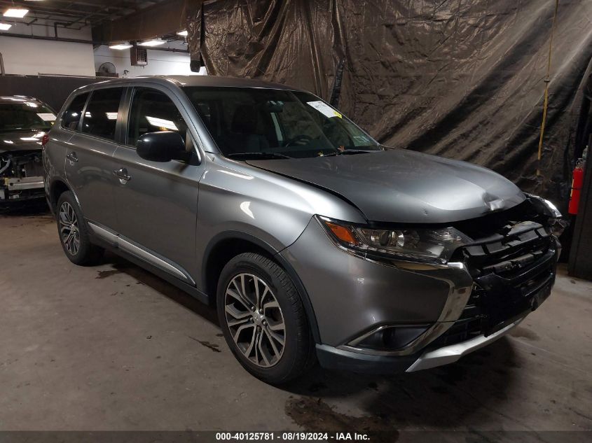 2017 Mitsubishi Outlander Es VIN: JA4AZ2A32HZ049037 Lot: 40125781