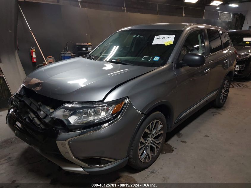 2017 Mitsubishi Outlander Es VIN: JA4AZ2A32HZ049037 Lot: 40125781