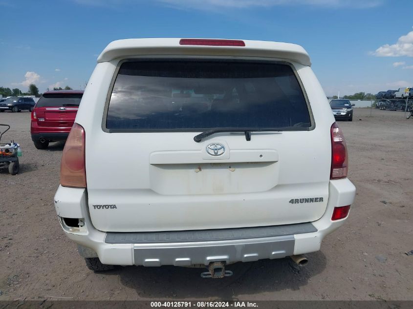 2004 Toyota 4Runner Sr5/Sport VIN: JTEBU14R340050923 Lot: 40125791