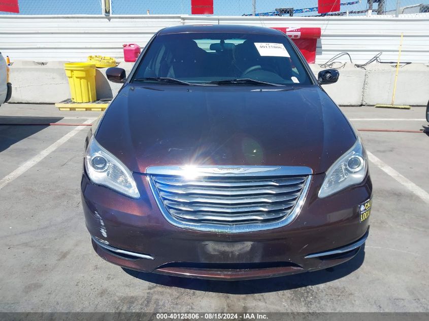 2013 Chrysler 200 Lx VIN: 1C3CCBAB8DN698516 Lot: 40125806