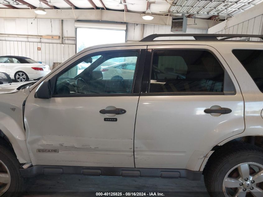 2008 Ford Escape Xlt VIN: 1FMCU93198KE17879 Lot: 40125825