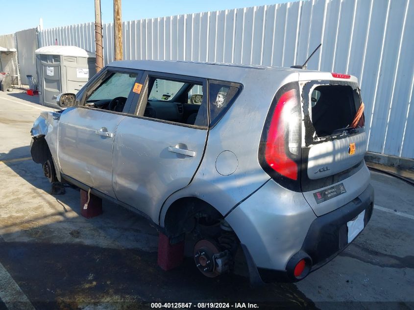 VIN KNDJN2A23E7723499 2014 KIA SOUL no.3