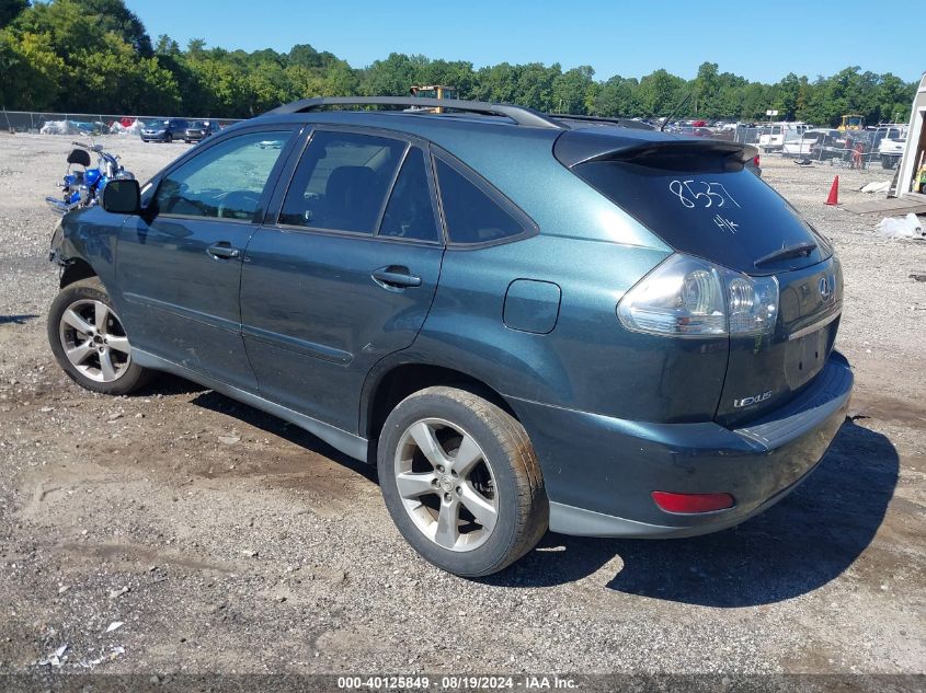 2004 Lexus Rx 330 VIN: 2T2HA31U74C018537 Lot: 40125849