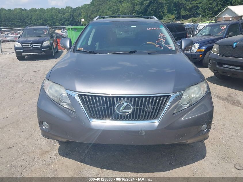 2012 Lexus Rx 350 VIN: 2T2ZK1BA5CC072184 Lot: 40125863