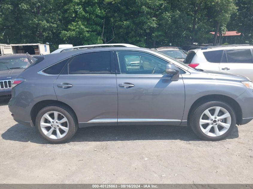 2012 Lexus Rx 350 VIN: 2T2ZK1BA5CC072184 Lot: 40125863